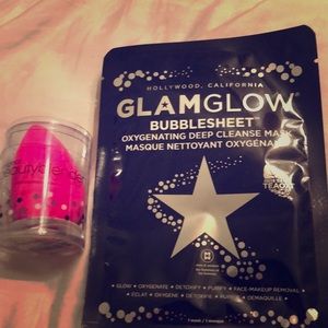 Glamglow oxygenating mask plus beauty blender